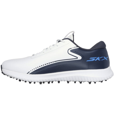 Skechers Max 3 Herren Golfschuhe, Weiß / Navy - Golflaedchen.de