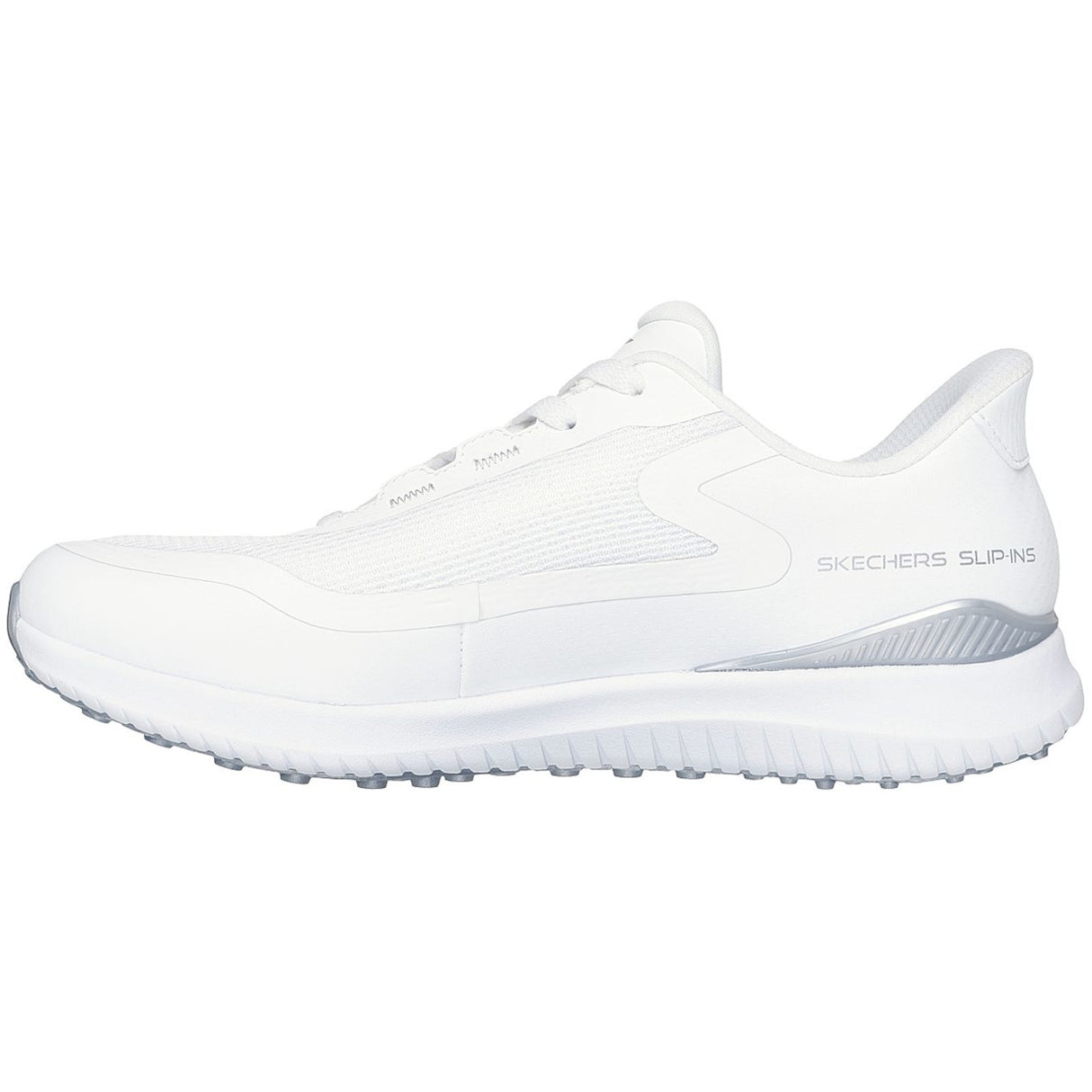Skechers 2026 Flight Damen Golfschuhe, Weiß / Silbergrau - Golflaedchen.de