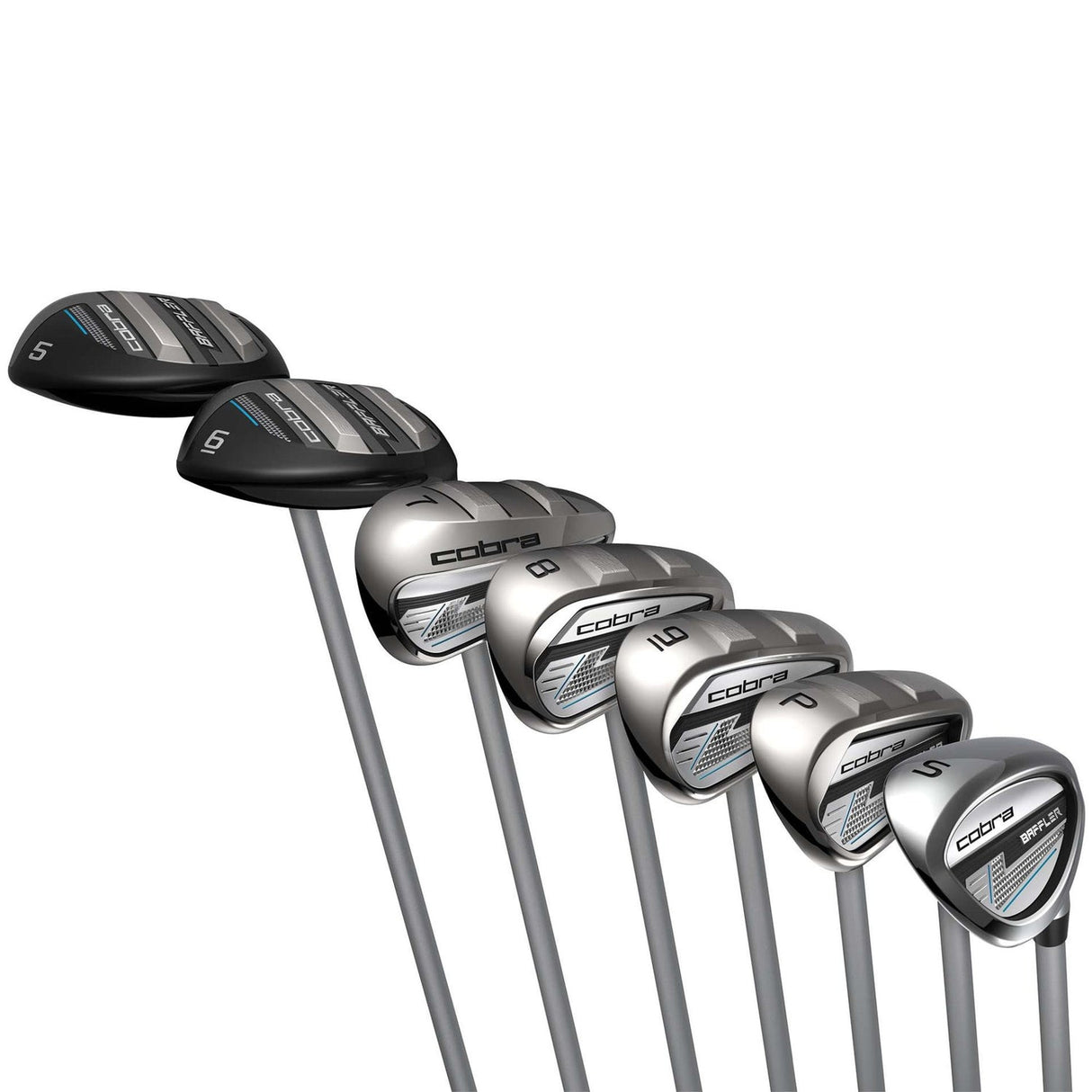 Cobra Baffler Combo Hybrid / Eisenset, Graphitschaft, Damen Rechtshand - Golflaedchen.de