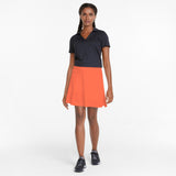 Puma PWRSHAPE Damen Golf Rock, Coral - Golflaedchen.de