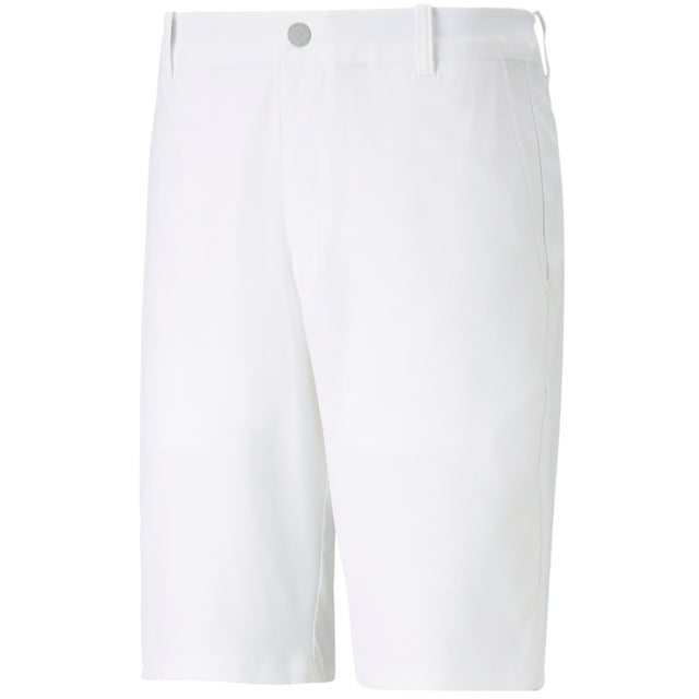 Puma Golf Dealer Herren Shorts, Weiß - Golflaedchen.de