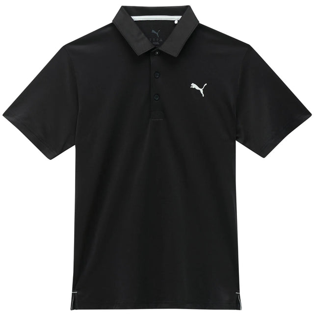 Puma Golf Icon 2.0 Polo, Schwarz - Golflaedchen.de