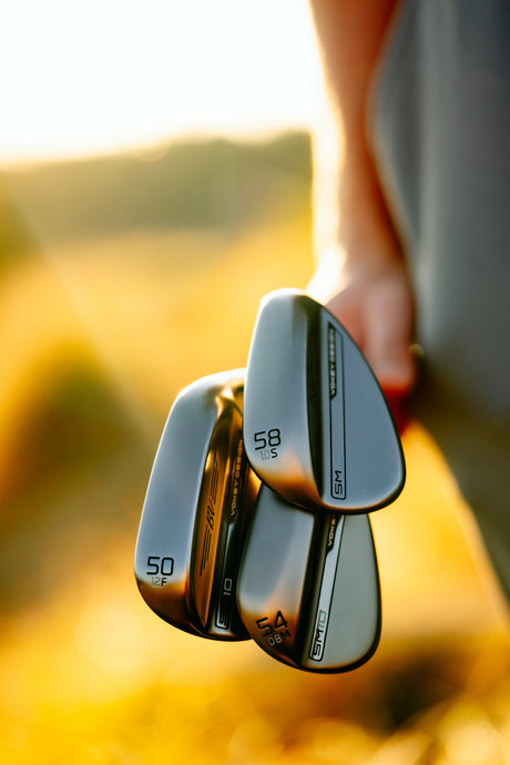Titleist Vokey Design SM10 Wedge, Nickel, Stahlschaft, Herren Linkshand - Golflaedchen.de