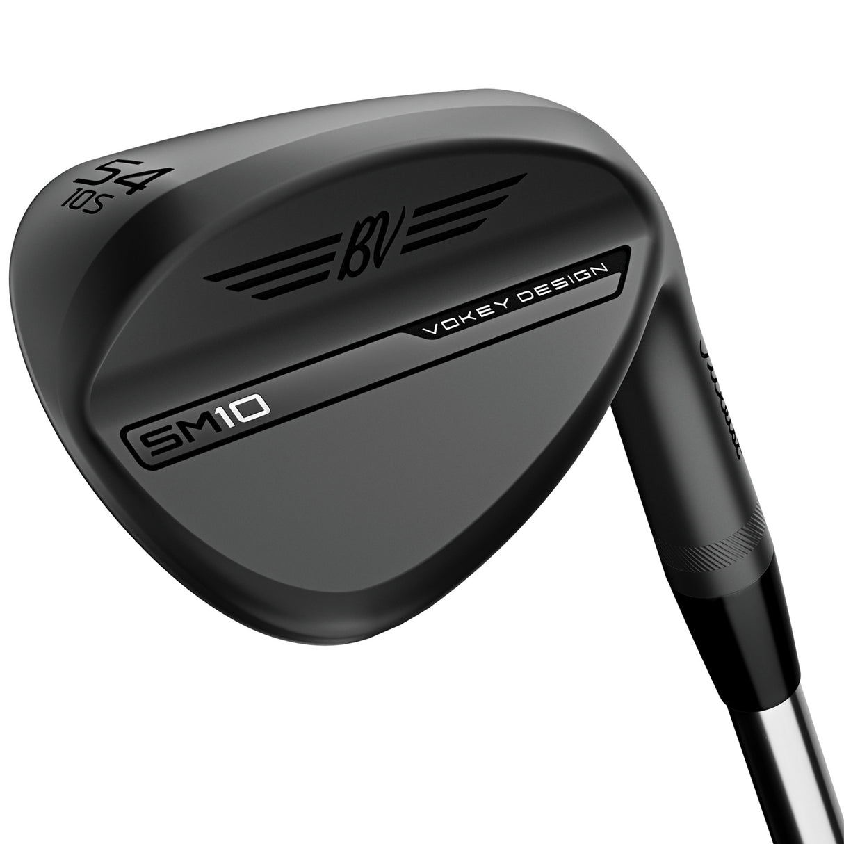 Titleist Vokey Design SM10 Wedge, Jet Black, Stahlschaft, Herren Rechtshand - Golflaedchen.de