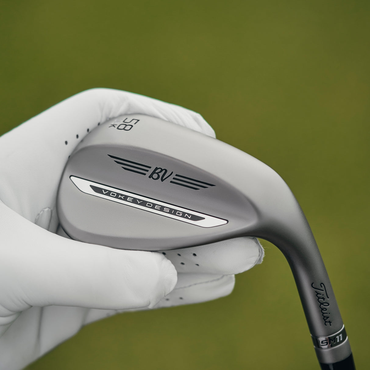 Titleist Vokey Design SM11 Wedge, Nickel, Stahlschaft, Herren Rechtshand - Golflaedchen.de