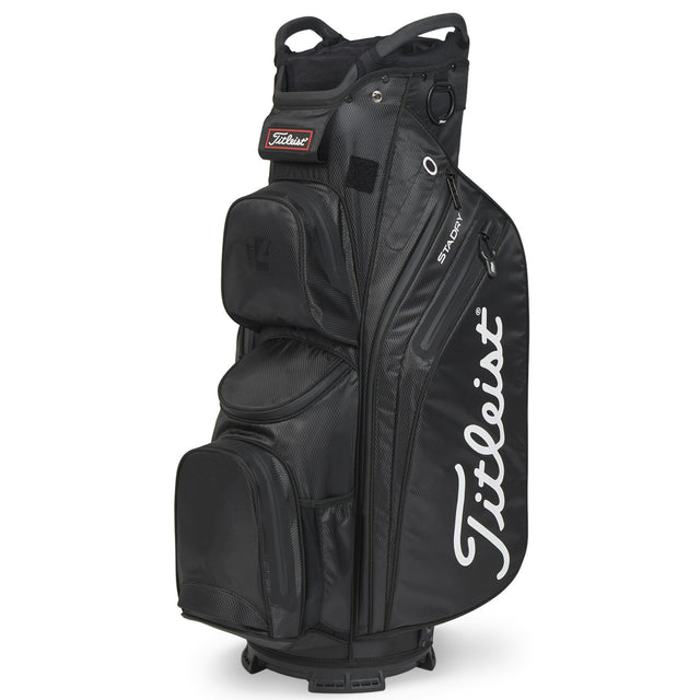 Titleist 2026 Cart 14 StaDry Waterproof Cartbag, Schwarz - Golflaedchen.de