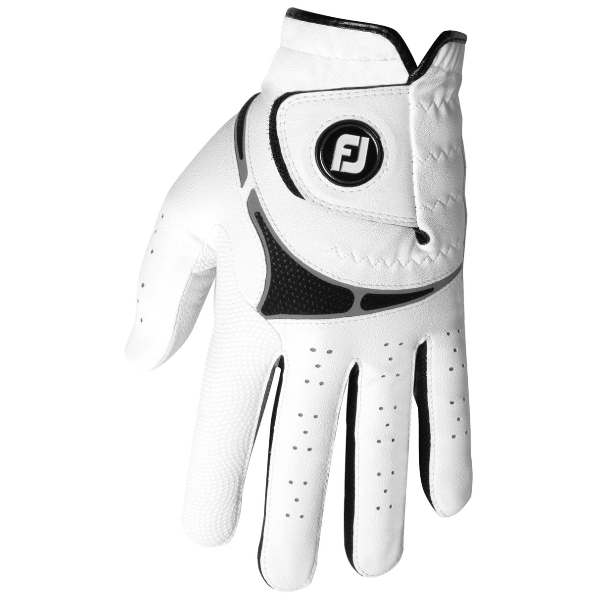 FootJoy GTxtreme Golfhandschuh, Weiß, Herren - Links getragen - Golflaedchen.de