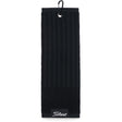 Titleist Players Tri - Fold Golf Schlägertuch / Handtuch, Schwarz - Golflaedchen.de