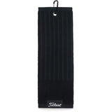 Titleist Players Tri - Fold Golf Schlägertuch / Handtuch, Schwarz - Golflaedchen.de
