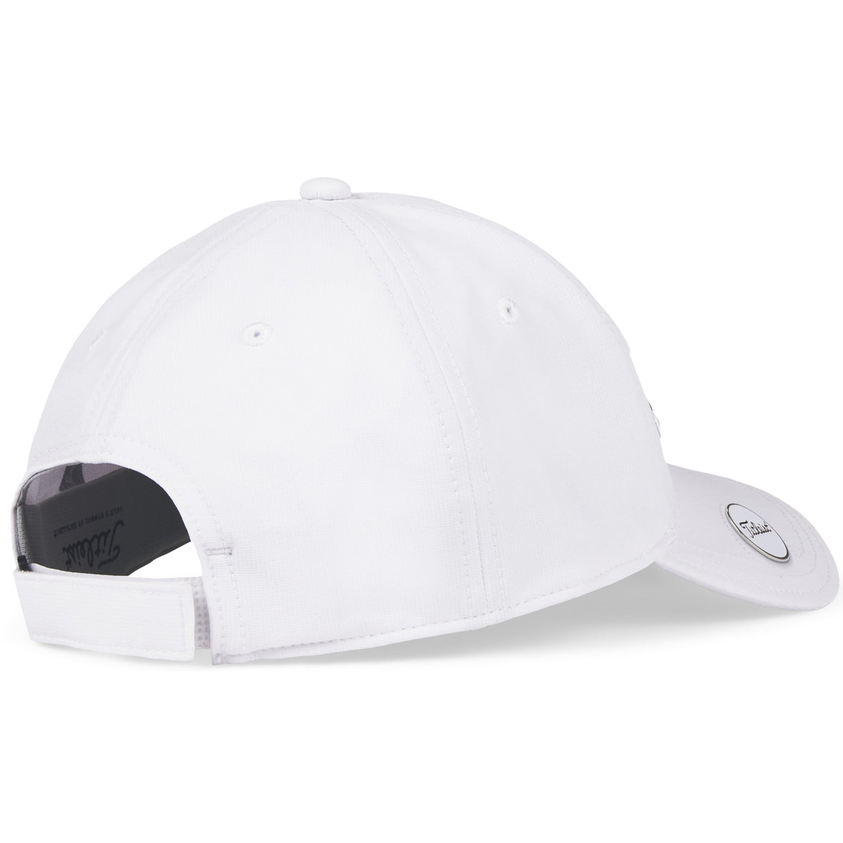 Titleist 2026 Players Performance Damen Ball Marker Cap, Weiß / Schwarz - Golflaedchen.de