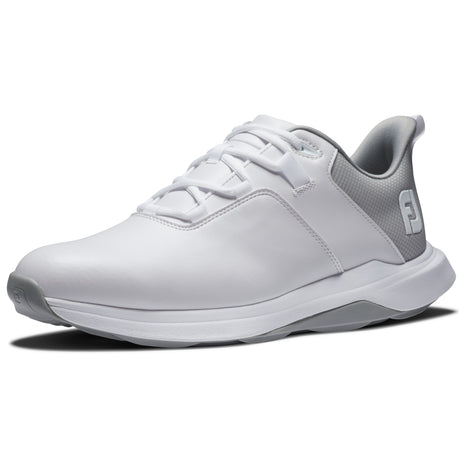 FootJoy Pro Lite Herren Golfschuhe, Weiß / Grau - Golflaedchen.de
