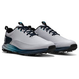 FootJoy 2026 Tour Rival Herren Golfschuhe, Weiß / Blau - Golflaedchen.de