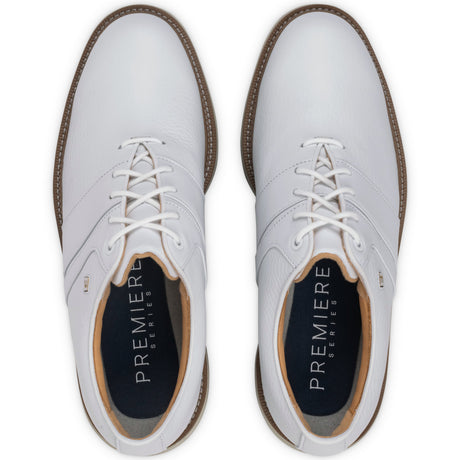 FootJoy 2026 Premier Series Packard Herren Golfschuhe, Weiß - Golflaedchen.de