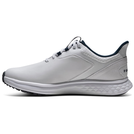 FootJoy Pulse Herren Golfschuhe, Weiß / Navy - Golflaedchen.de