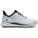 FootJoy 2026 Pro SL Herren Golfschuhe, Weiß / Schwarz - Golflaedchen.de