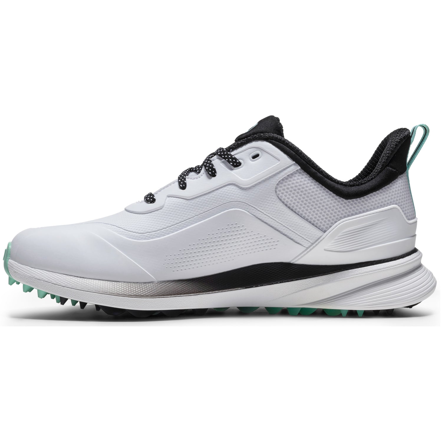 FootJoy 2026 Pro SL Herren Golfschuhe, Weiß / Schwarz - Golflaedchen.de