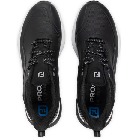 FootJoy 2026 Pro SL Herren Golfschuhe, Schwarz / Weiß - Golflaedchen.de