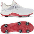 Ecco Biom G5 GTX BOA Damen Golfschuhe, Weiß / Rot - Golflaedchen.de