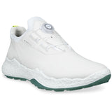 Ecco 2026 Biom H5.2 BOA Herren Golfschuhe, Weiß / Grün - Golflaedchen.de