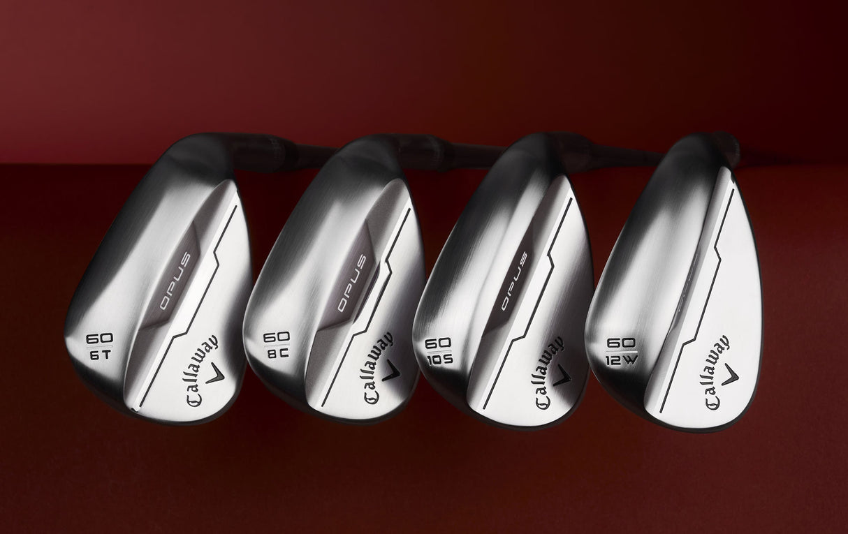 Callaway Opus Wedge, Brushed Chrome, Stahlschaft, Herren Linkshand - Golflaedchen.de