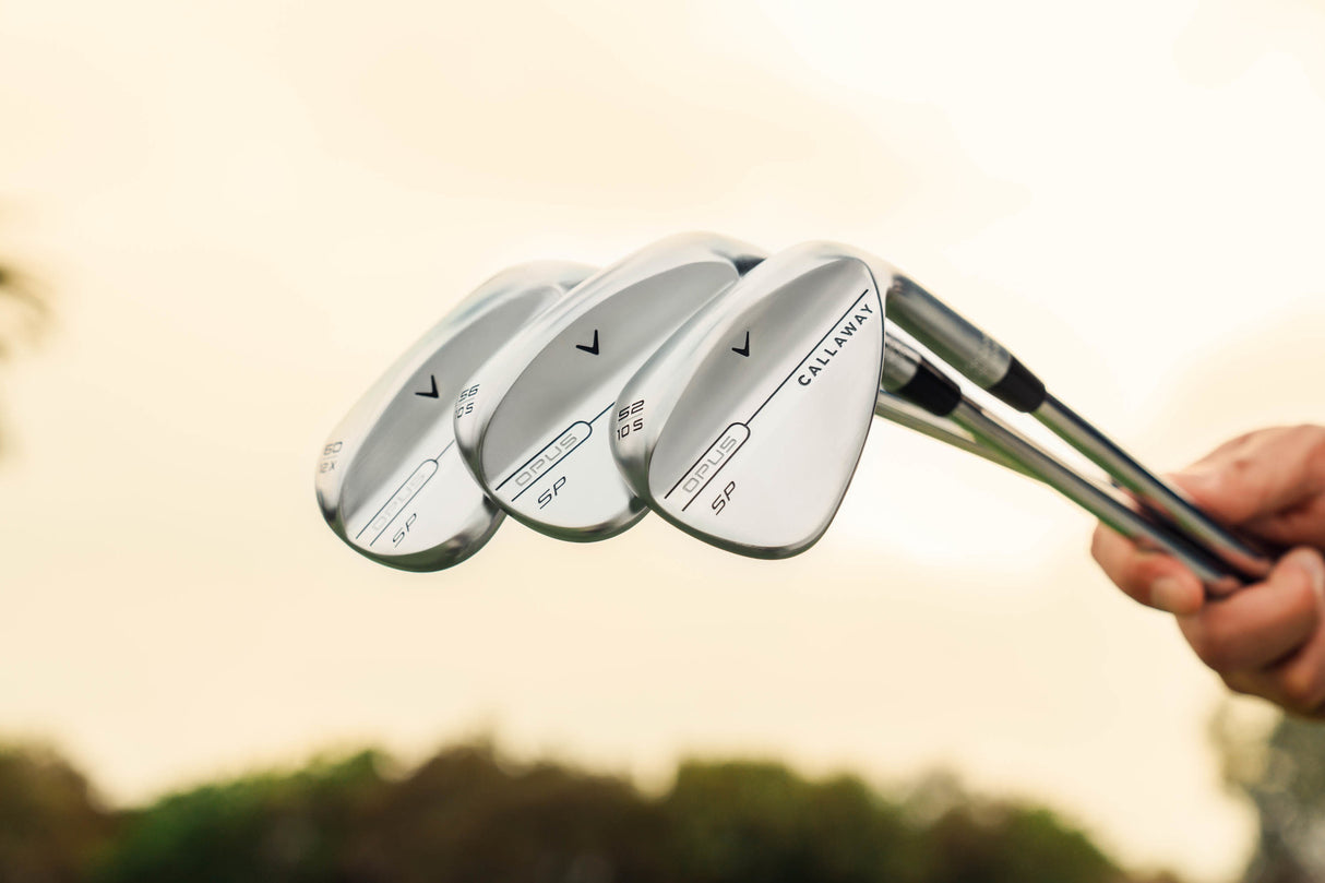 Callaway Opus SP Wedge, Brushed Chrome, Stahlschaft, Herren Rechtshand - Golflaedchen.de