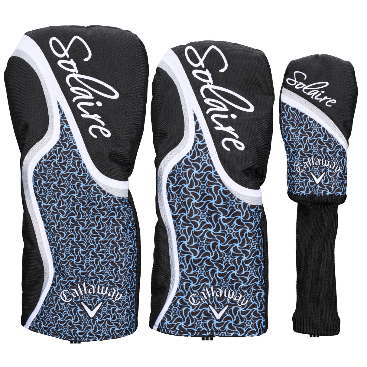 Callaway 2026 Solaire Damen Komplettset / Golfset, Blau / Schwarz, Rechtshand - Golflaedchen.de