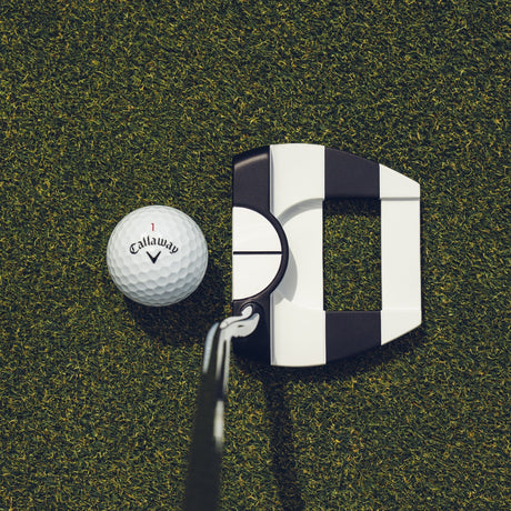 Odyssey Ai - DUAL Double Wide 1/2 Ball Putter, DB, Rechtshand - Golflaedchen.de