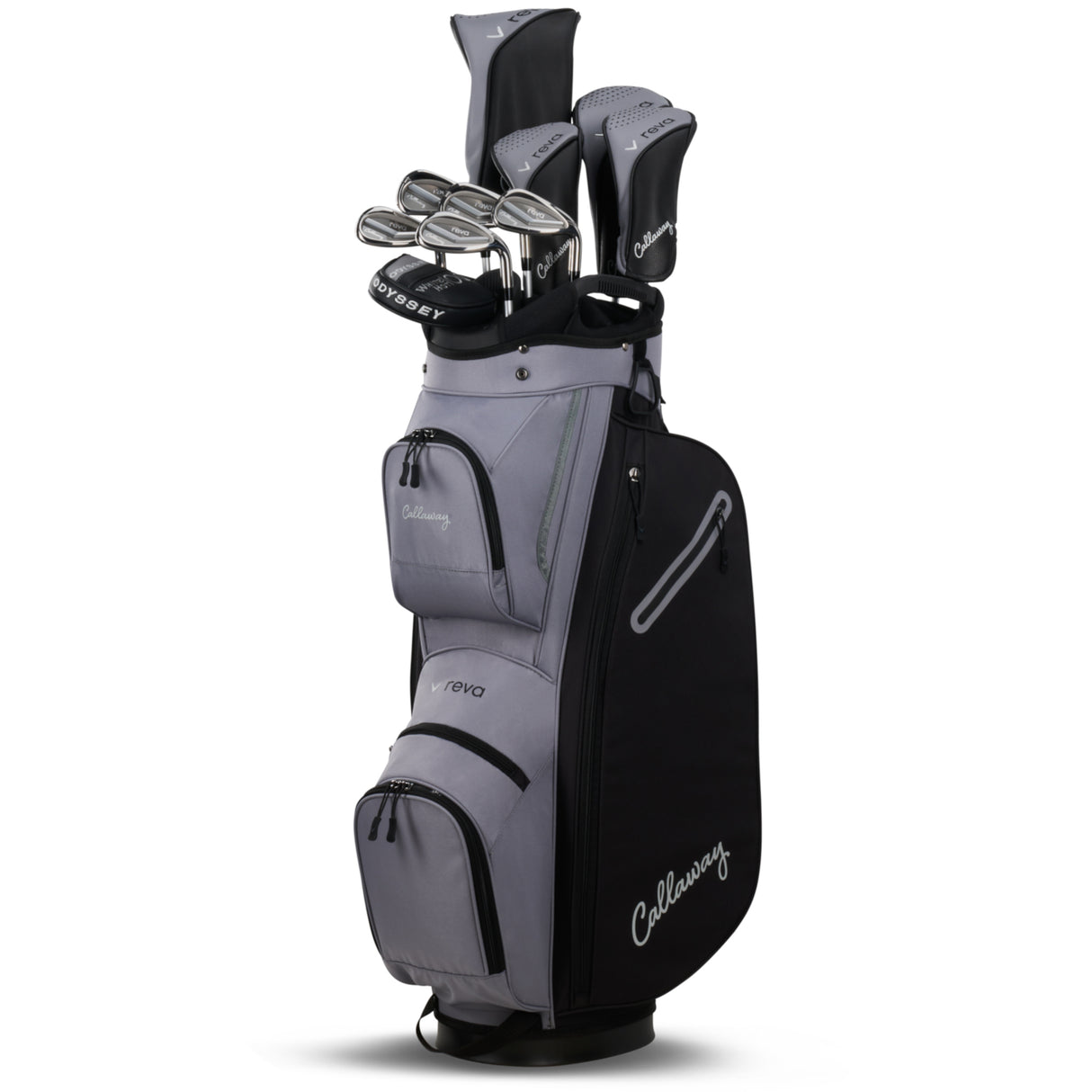 Callaway REVA 2026 Damen Komplettset / Golfset, Schwarz, Rechtshand - Golflaedchen.de