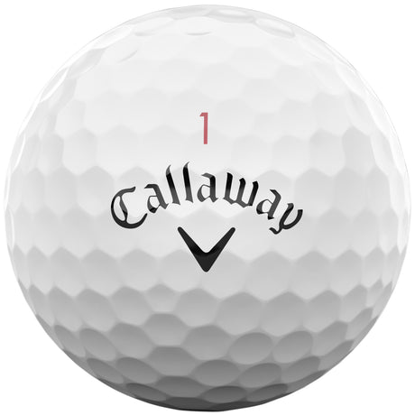 Callaway 2026 Chrome Tour Golfbälle, Weiß, 12 Stück - Golflaedchen.de